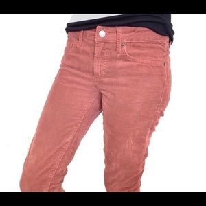 GAP dusty rose corduroys